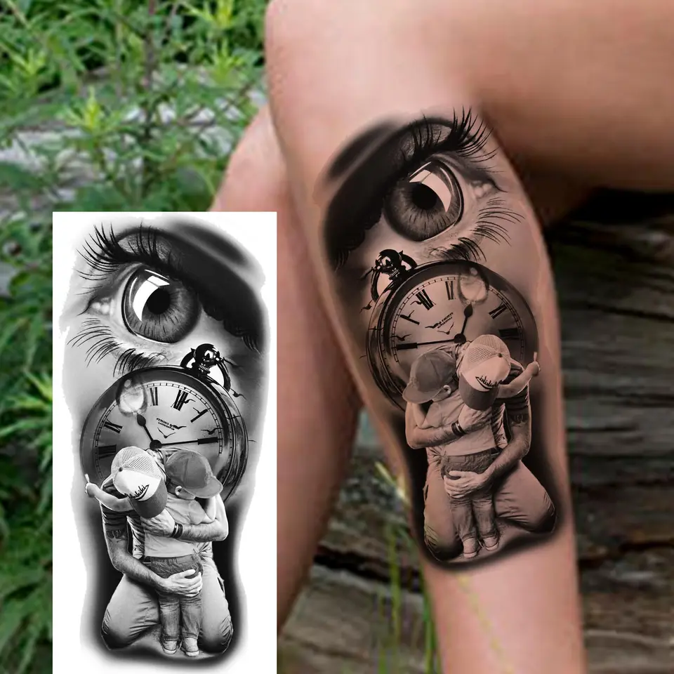 TATTO LIFE STYLE No.1〜13 Live Life to the Fullest Temporary Fake Tattoo Sticker (set of 2