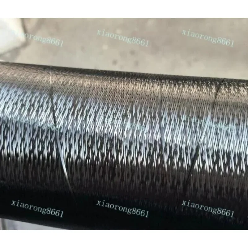 1K Carbon Fiber Fibre Tow Filament Yarn Thread Tape 3800MPa Length 100M