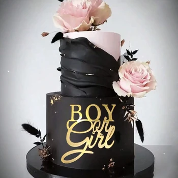 Boy or Girl Cake Toppers 1