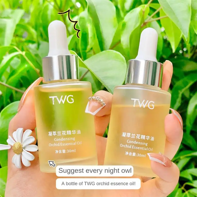 

Face Serum Orchid Oil Refreshing Moisturizing Plant Essential Oil Firming Skin Fade Fine Lines Anti-wrinkle VC Essence Cosmetics