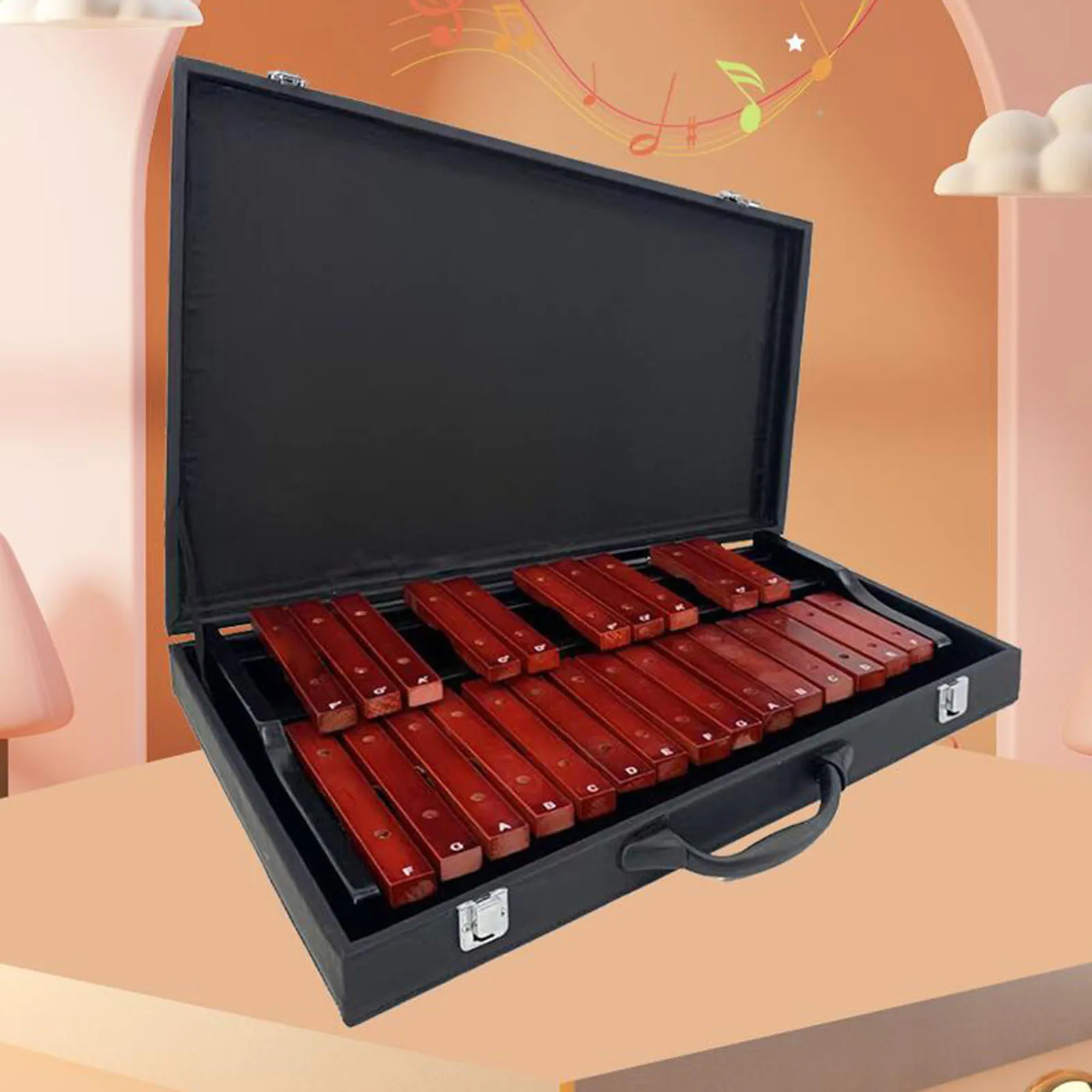 25 Note Xylophone Wood Montessori for Music Lessons Live Performance Concert Professional Xylophone Instrument Music Teaching