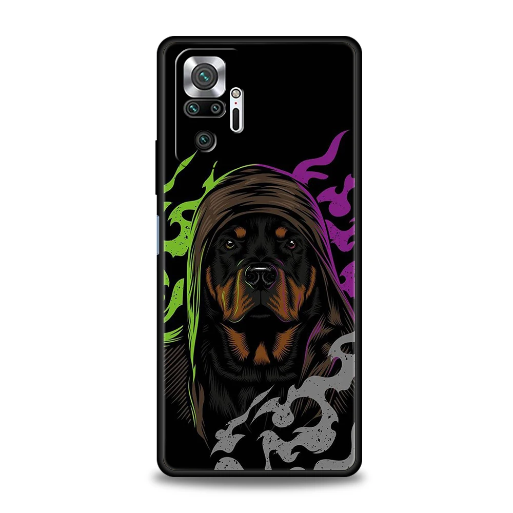 Doberman Dog Design Soft Shell Phone Case Cover