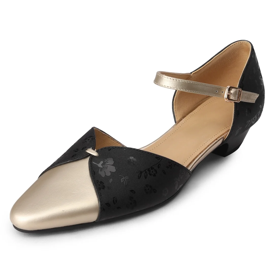 

Plus size 33-41 women's genuine leather mix color patchwork ankle strap flats sandals pointed toe high quality soft comfort shoe