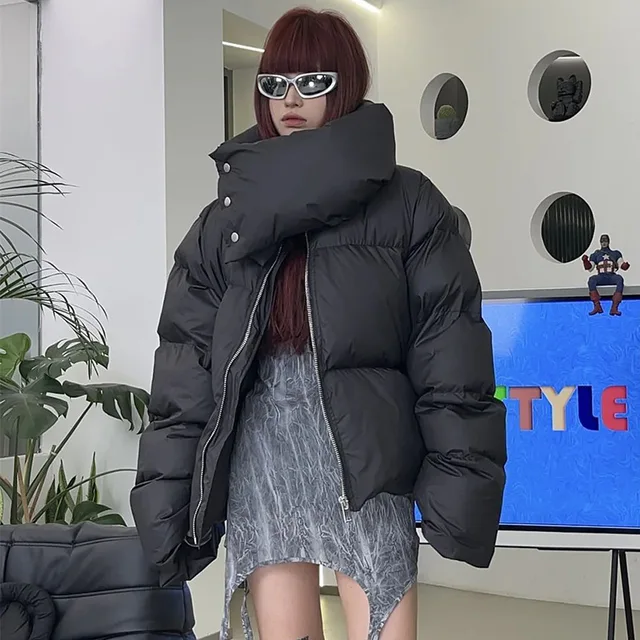 Big Collar Thick Puffer Jacket 1