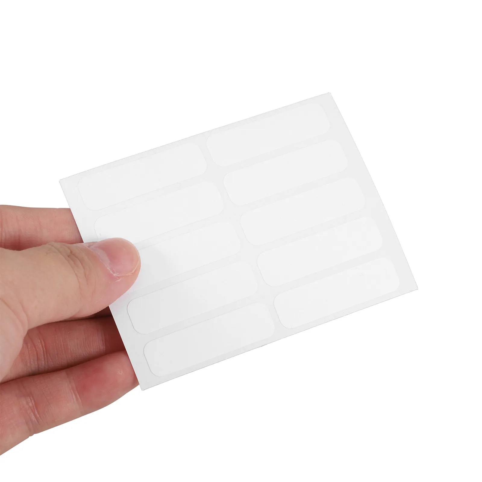 100Pcs 의류용 재사용 가능한 패브릭 라벨 티셔츠, 스웨트셔츠, 가방, 신발용 기계 세탁 가능 손으로 쓸 수 있는 스티커