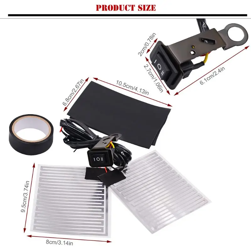 inserciones calienta manillar Para Grip universal motocicleta ATV