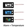 6133A LCD Battery Capacity Indicator Temperature Alarm DC 8V-100V Lead Acid Lithium LiFePO4 Voltmeter Voltage Gauge Lowe Version 1