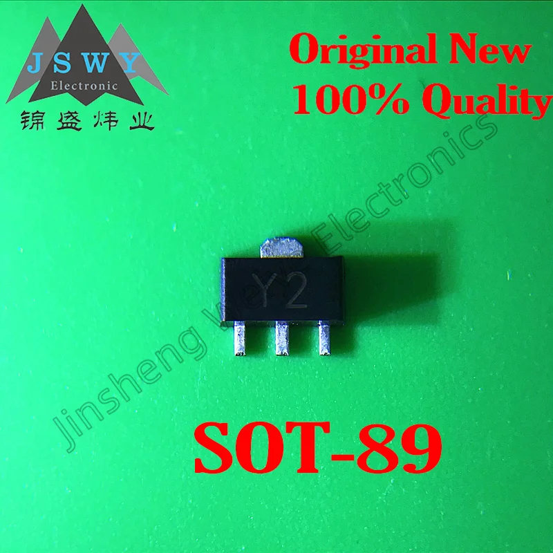 

100PCS SMD Transistor SS8050 SS8550 Double S High Current 2SD882 2SB772 Y1 Y2 D882 B772 SOT-89 100% Brand New Electronics
