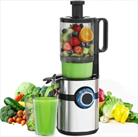 Extracteur de jus, machine à jus avec une large ouverture pour les fruits et légumes entiers 1