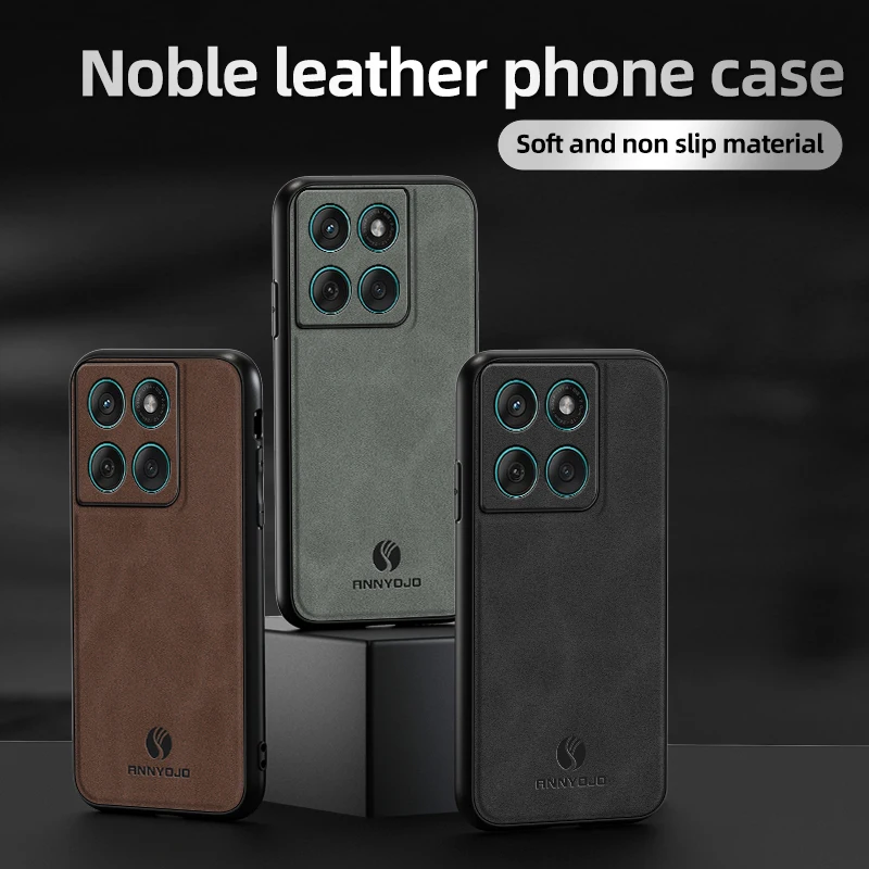 Retro Matte PU Leather Shockproof Magnetic Cover