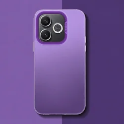 Custodia per telefono shockproof in tessuto metallico opaco premium con design originale