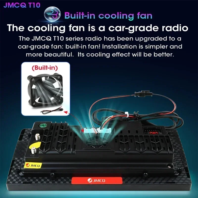 JMCQ-Radio Multimedia con GPS para coche, reproductor con Android 12, 2DIN, CarPlay inalámbrico, estéreo, para Audi A3, 8P, 2003 - 2013