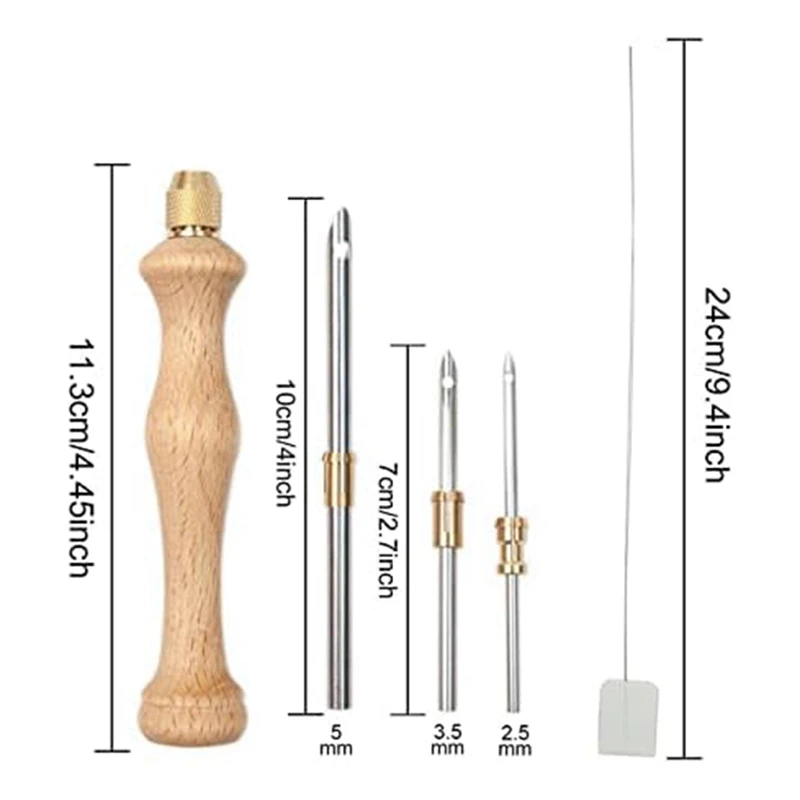 Punch Needle Rug Punch Needle Embroidery Set DIY Craft Needlework For Stitching Applique Easy To Use