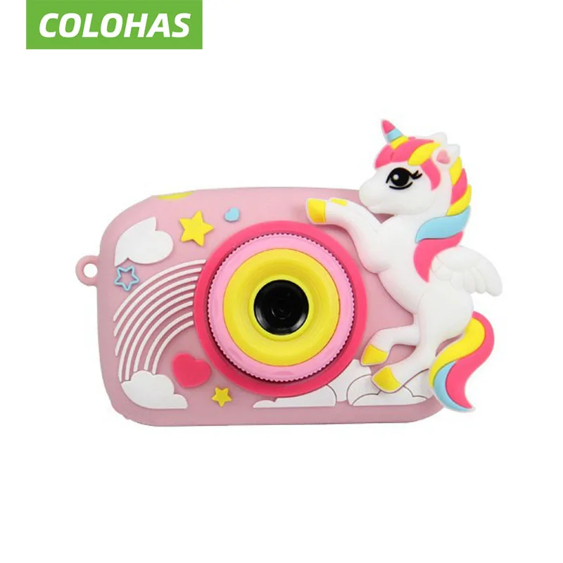 Unicorn Pink Digital Camera Toy for Girls 6-13 Years Old Kids