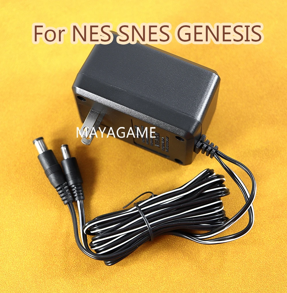 Per Nes Per Snes Genesis Con Confezione 3 In 1 Us Plug Adattatore Ca Caricabatterie
