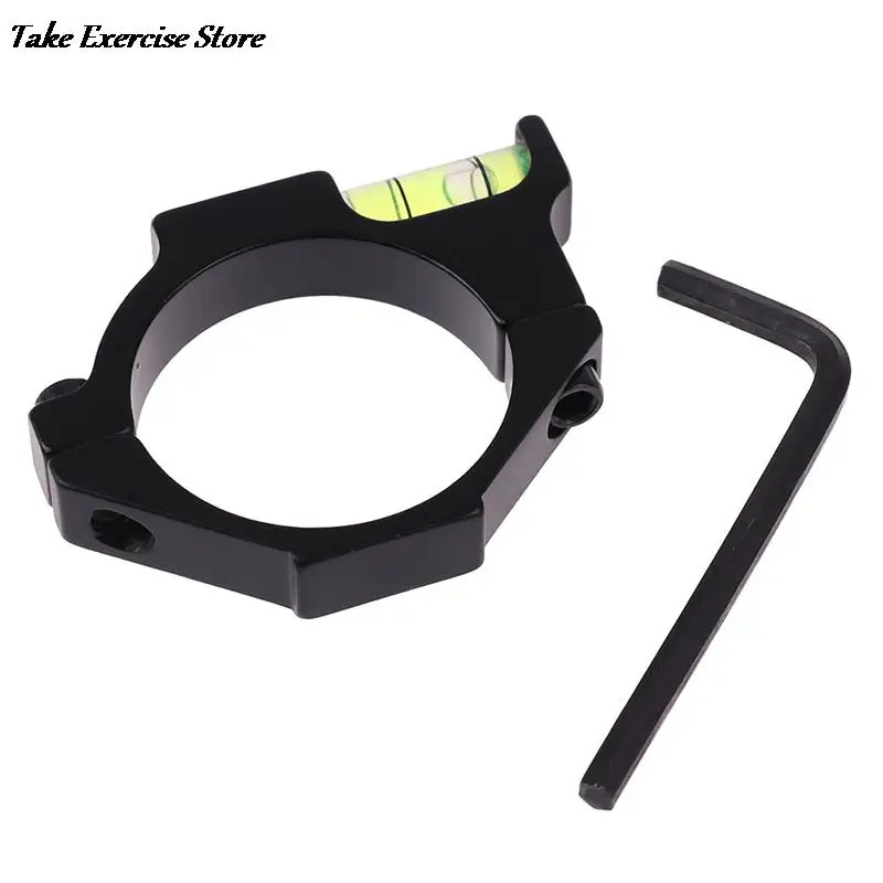 25.4mm/30mm Ring Bubble Level Balance Pipe Clamp Bracket for Scope Hunting Riflescope 1 Pc ring bubble level clamp bracket