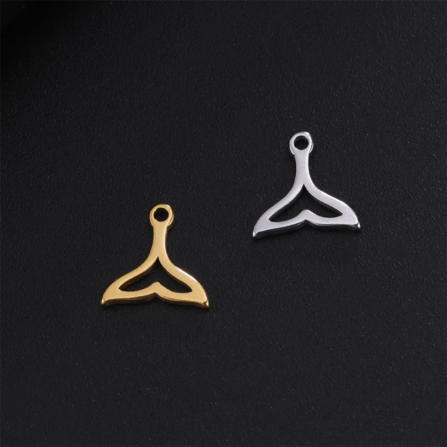 Stainless Steel Jewelry Making Charms  Stainless Steel Necklace Bracelet -  5pcs/lot - Aliexpress