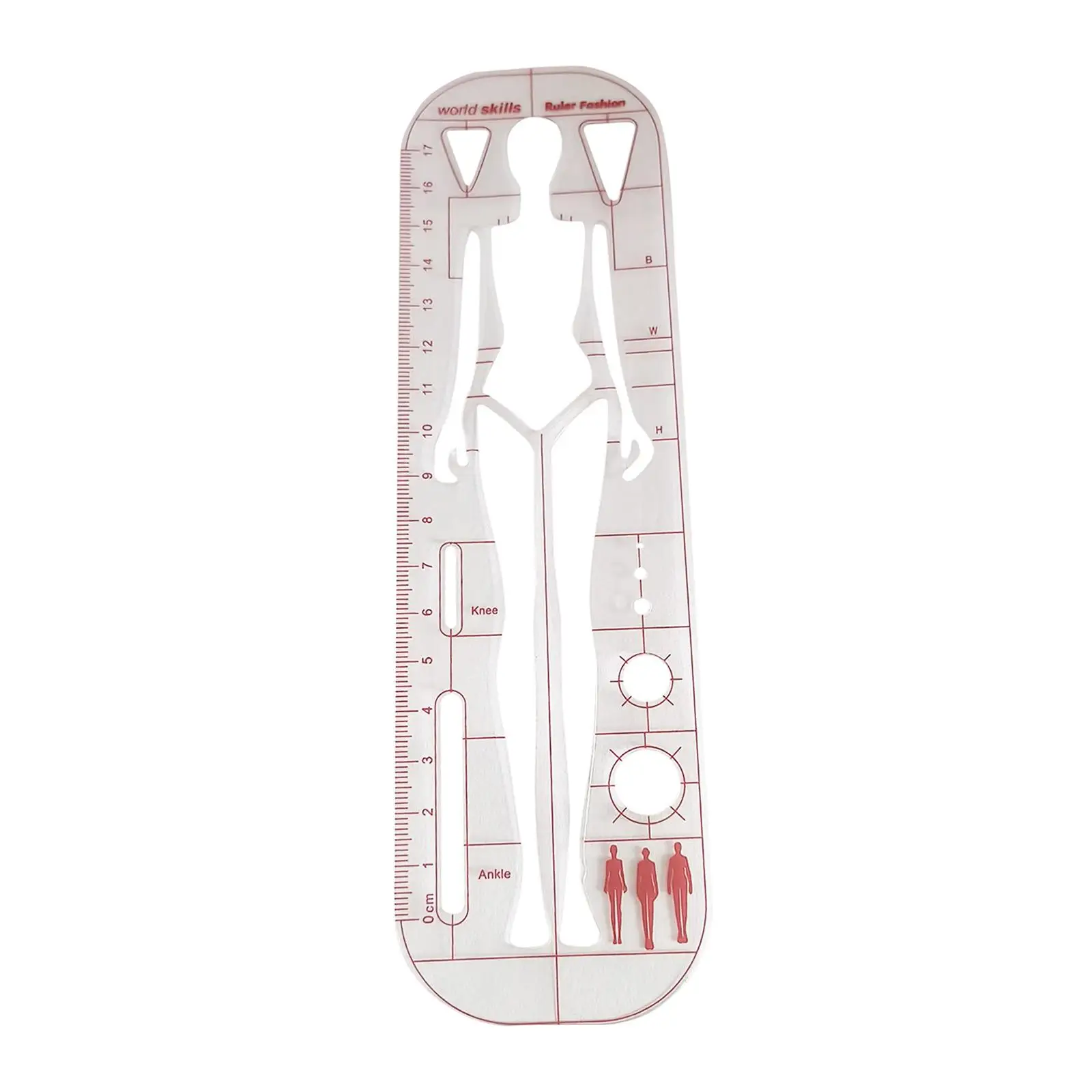 Tailor DIY Quilting Sewing Drawing Template Fashion Ruler Flexible Plastic Ruler Set for Dressmaking Pattern Marker