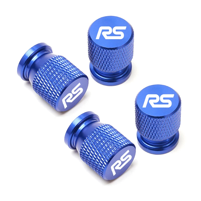 Wheel Tire Valve Caps Car Wheel Tire Valve Caps For Ford Focus MK2 MK3 MK4 Mondeo Fiesta RS