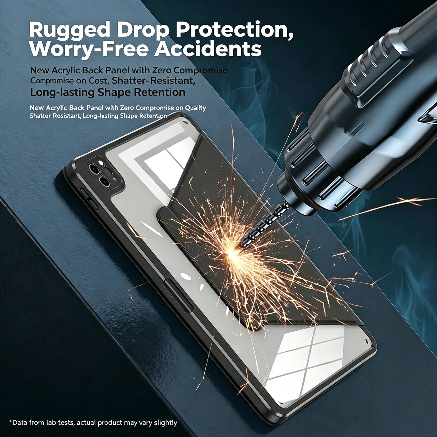 360° Rotating iPad Case with Pencil Holder and Stand Cover