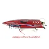 E25 Fiber Glass Red Electric Racing PNP RC Boat W/ Motor Servo ESC W/O Battery 75km/h Adult Toys as Gift TH02627-SMT8 2