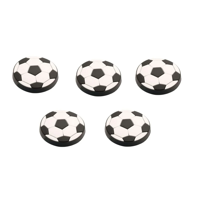 New 1/3/5x Football Shape Cabinet Handle Wardrobe Pulls Single Hole Furniture Handle