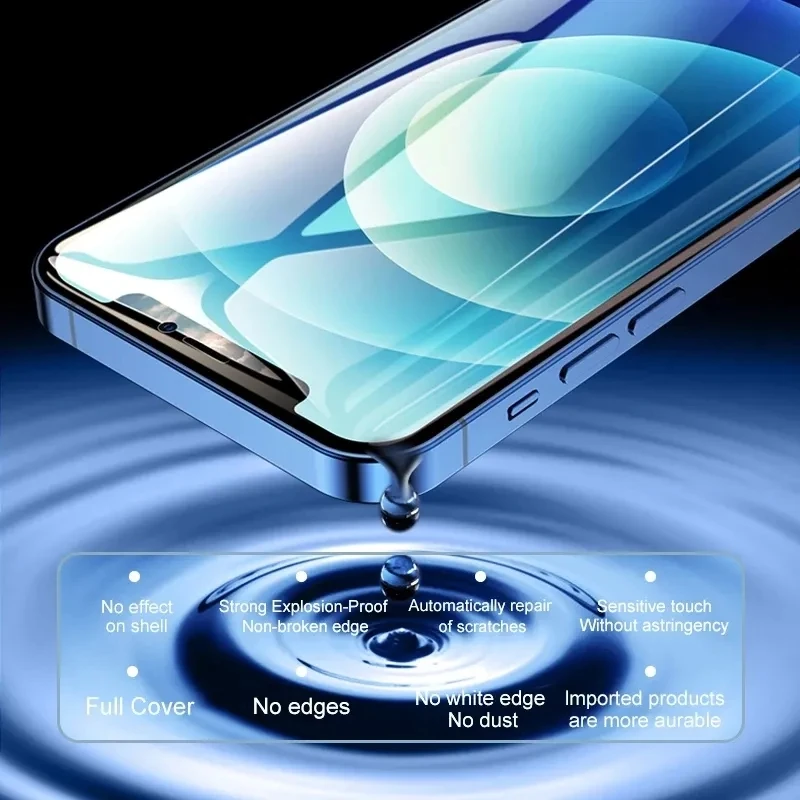 Pack of 3 Hydrogel Screen Protectors - Universal Fit