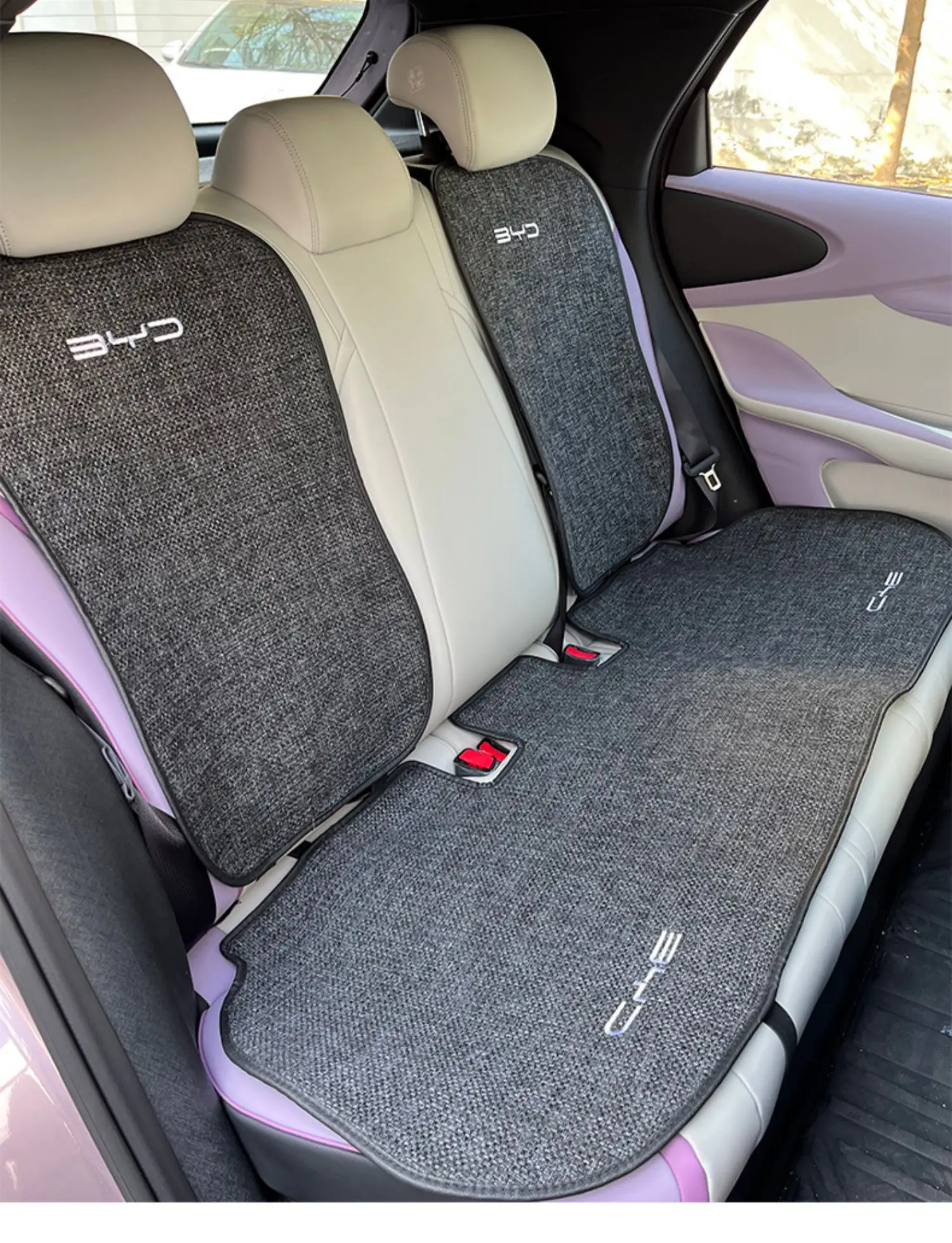 Car seat cover cushion For BYD Dolphin 2022 2023 Linen seat cover Breathable and comfortable Seat protection accessories