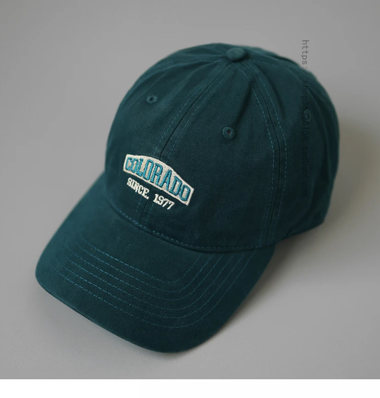 

Japanese Fashion Brand Soft Top Leisure Cargo Retro Embroidered Peaked Cap Women's Korean-Style Sun-Proof Baseball Cap
