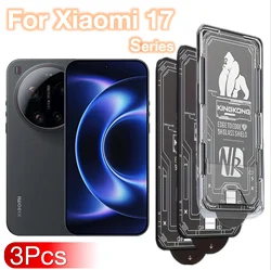 Premium Tempered Glass Screen Protector - 3 - Pack, 9H Hardness, Bubble - Free for 3Pcs HD