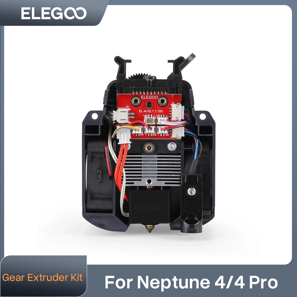 ELEGOO FDM 3D Printer Extruder Dual-Gear Direct Extruder Kit for ...