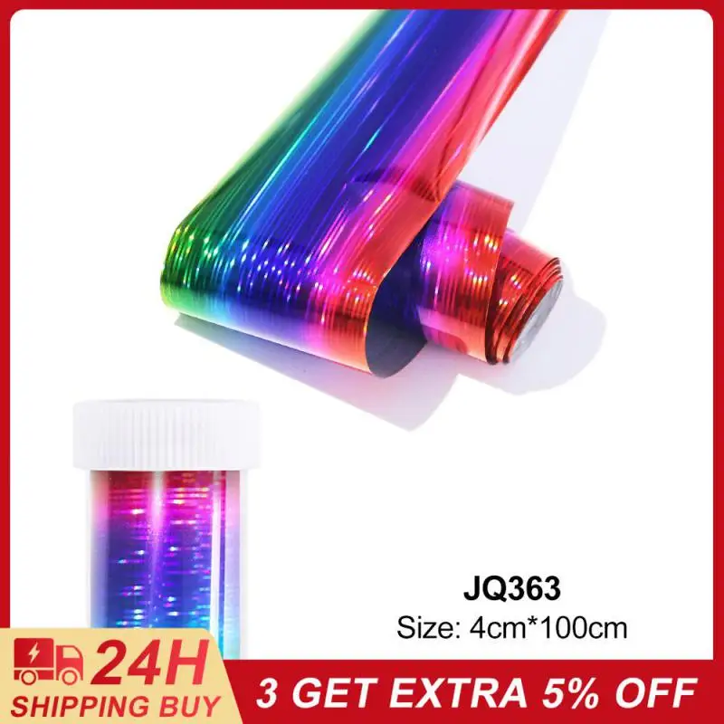 Adesivi Per Unghie Phantom Fish Pattern Rainbow Nail Foils Transfer Foils Decorazione Nails Art Transfer Nails Accessori