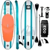 Inflatable Stand Up Paddle Board for outdoor water sports PVC material blue wide stable design with non-slip comfort deck and p