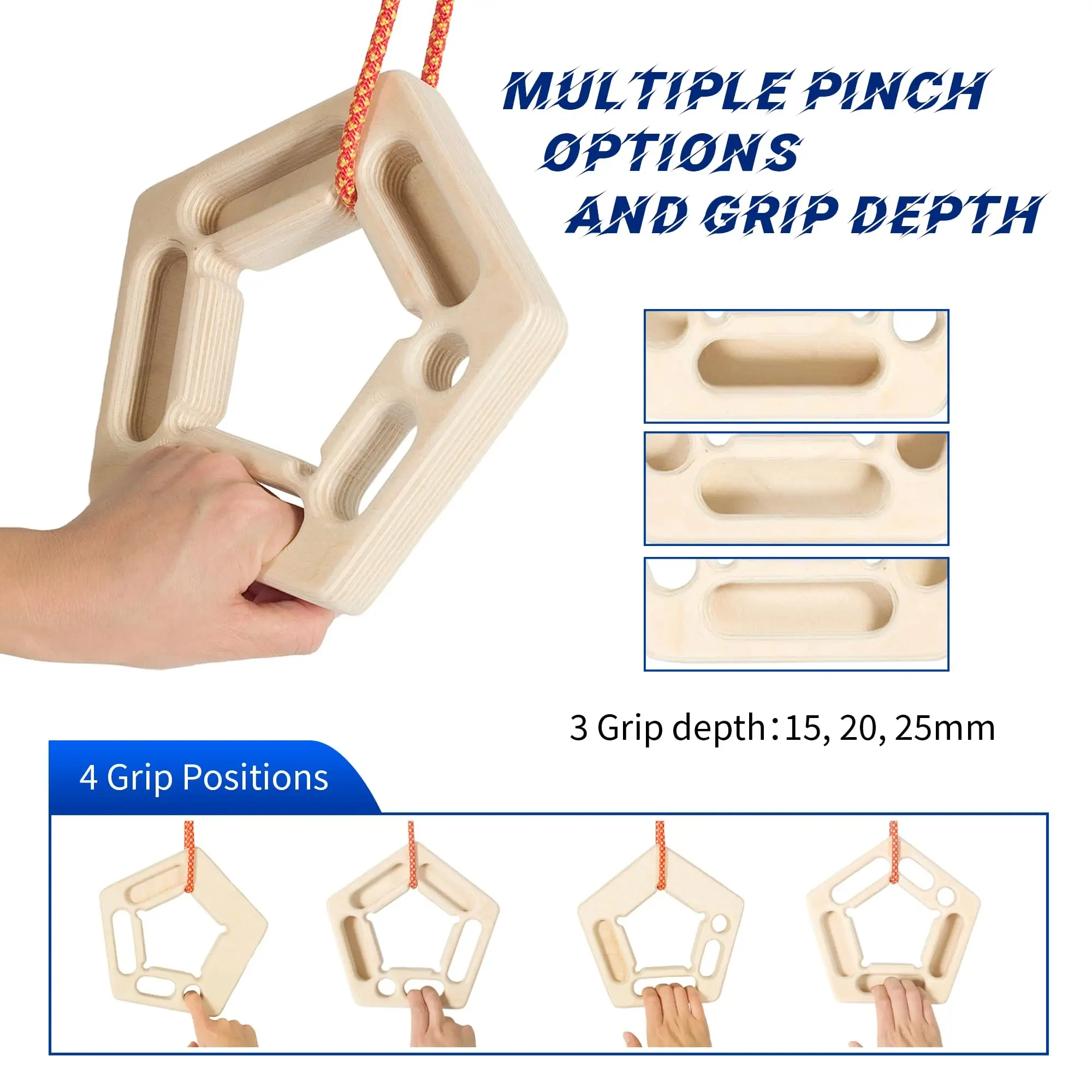 Board Climbing Finger Strengthen Board Portable Use