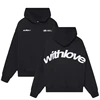 Retro casual letter printed fashion brand hoodie, men's and women's fashionable high-quality pullover, street wear sportswear