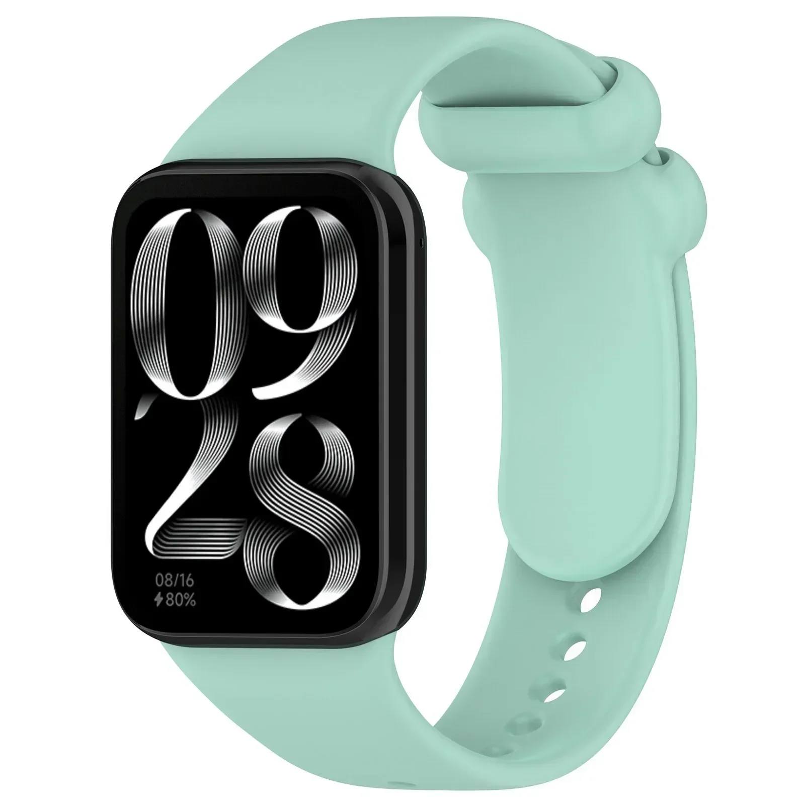 Silicone Sport Smartwatch Replacement Wristband - Adjustable Strap Bracelet Accessories