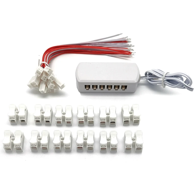 

Набор боксов для совместного использования портов/расположение железной дороги/расположение поездов, распределитель портов, концентратор портов для подключения осветительных приборов моделей в масштабе