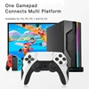 New Wireless Gamepad Bluetooth Controller Dual Vibration PC Joystick For PS4 PS3 Console PC Six Axis Gyroscope With Touchpad 3