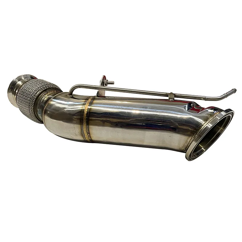Downpipe + Turbo Charge Pipe for BMW G20 330I 330IX 2.0T B48 + B46 exhaust pipe tip tail pipe muffler exhaust flex pipes