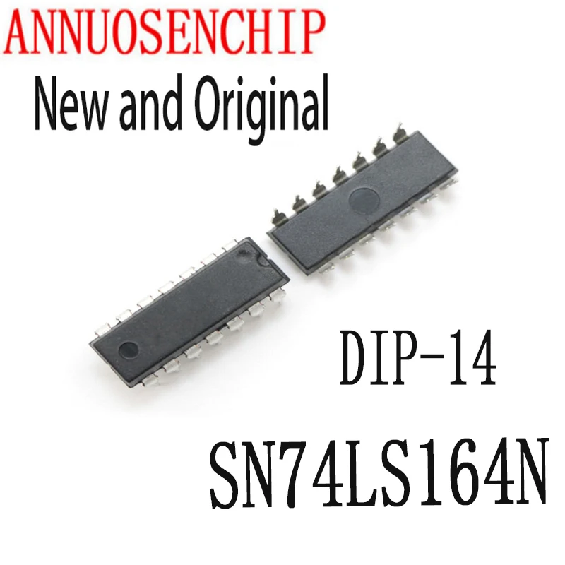 

100 шт. Новый и оригинальный DIP14 SN74LS164 DIP 74LS164 74LS164N IC SN74LS164N