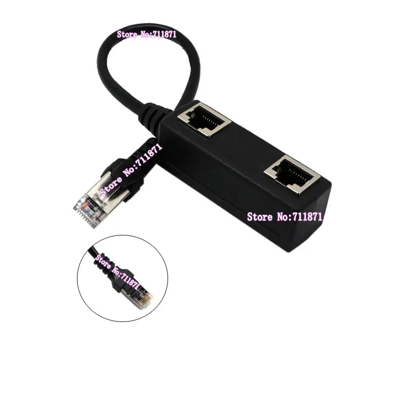 

Разветвитель Rj45, 8 контактов, один и два разъема, 8 P Сеть Rj45, один на 2, два сплиттера, 8 контактов, Сеть Rj45, два и два разъема-один разъем