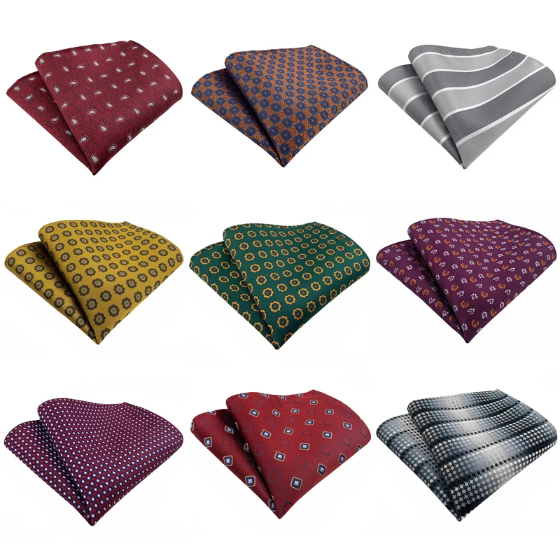 Serviette de poche pour costume pour hommes, 25CM, accessoires pour robe de mariée, écharpe carrée, mode britannique et européenne, mouchoir Hanky