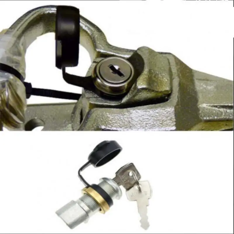 

1Pc Barrel Lock with 2 Keys Fit for Ifor Williams Knott Avonride Trailer Hitch Locks
