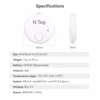 Airtag MFi Certified Item Anti Lost Alarm Bluetooth Tag Smart Find GPS Locator Tracker Positioning Device Work Apple Find My 6