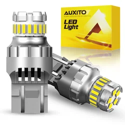 AUXITO LED Bulb for Car Parking and Daytime Running Lamp, 6500K Bright White, Pack of 2 (6500K)