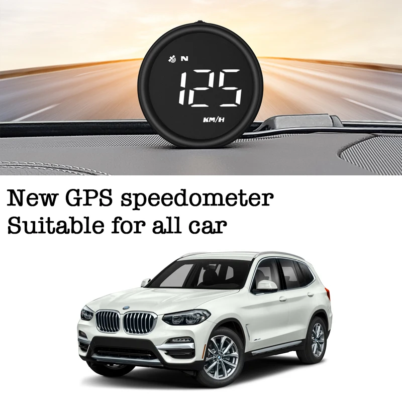 

Car HUD Head Up Display For BMW X3 G01 2018~2020 Car Digital Speedometer Information Projector Racing GPS Speed meter