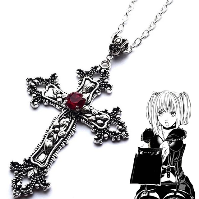 New Gothic Pink Cross Necklace Purple Zircon Punk Pendant Necklace Y2K  Heart Cross Chain Necklace for Woman Jewelry Accessories (Metal Color :  Style14) : Amazon.ca: Clothing, Shoes & Accessories