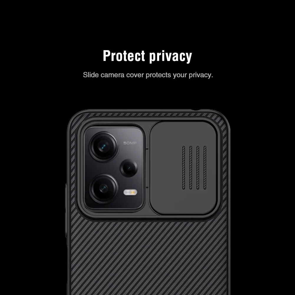 for Xiaomi Redmi Note 12 Pro Plus / 12 Pro 5G / 12 Pro 4G  Case Nillkin Camshield Camera Protection Lens 360 Back Cover 4