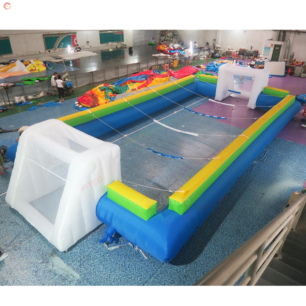 12x615x820x10mGiantInflatableFootballFieldforSaleWithBlower