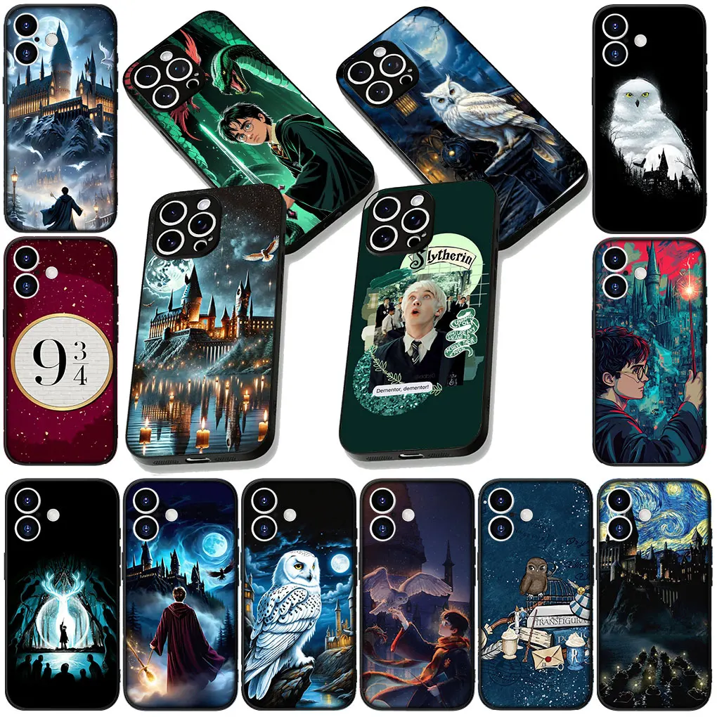 Magical Owl Wand Poster Phone Cover - Soft Case